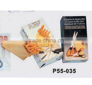 Barber scissor set comb