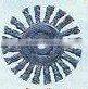 Carbon steel knot wire wheel brushes for bench grinder (1195)