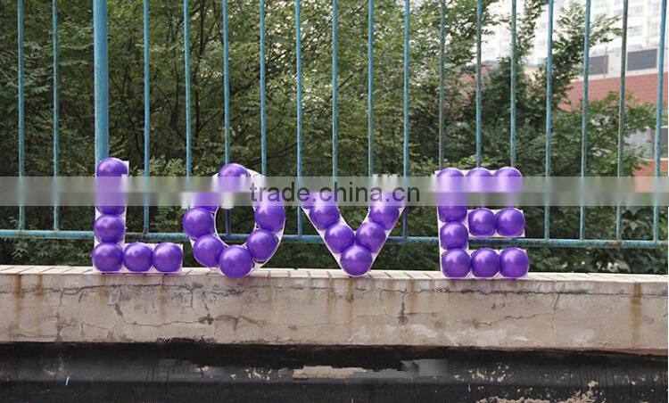 3 Colors Beautiful Decor Balloon Latex Balloon Inflatable Rubber Balloon