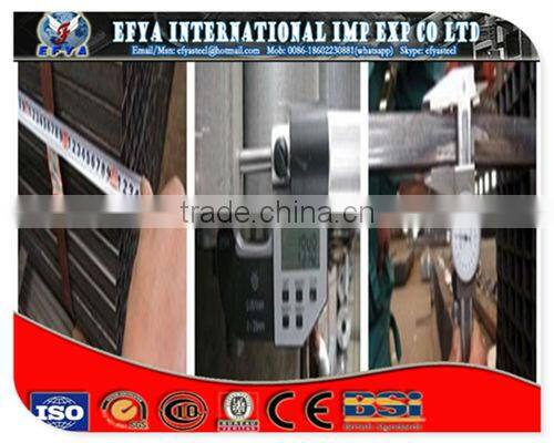 Square pipes cold rolled Steel pipes for Furniture ASTM A500-93