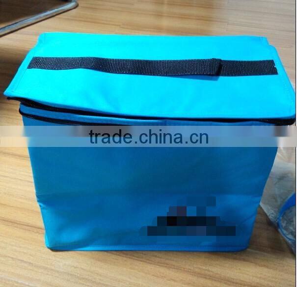 Beer Can Cooler Bag With Bottle Holder