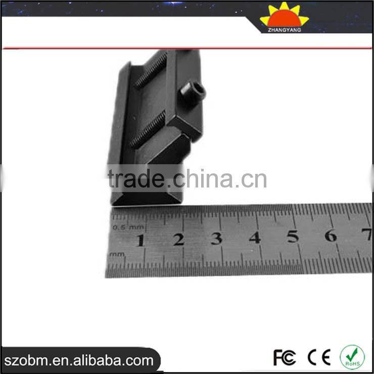 New Arrival Y0033 Alluminum Alloy 21mm Gun Mount Extend Rail Weaver Adaptor