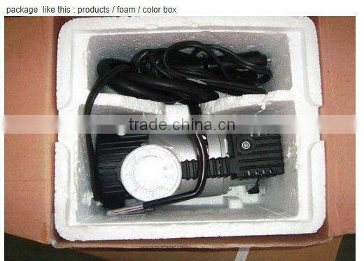 Heavy Metal Body Emergency Car Air Compressor Type 150PSI 12V Portable Car Tyre Inflator
