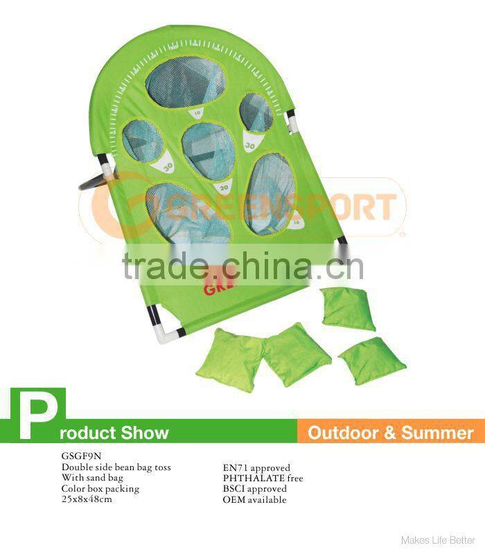 Toss bean bag toss game