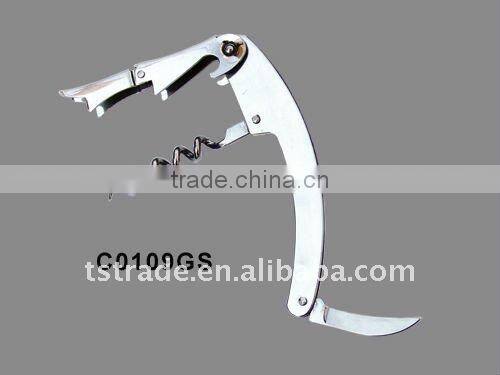 2014 Stainless Steel Multi function Keychain wine bottle opener C0109GS
