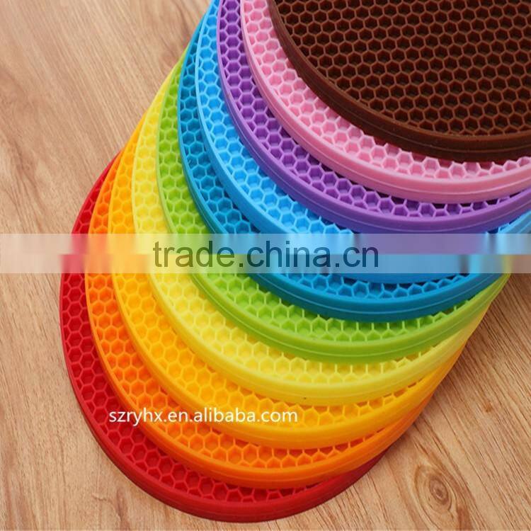 New design waterproof fancy silicone table/cup mats, silicone heating mat,silicone mat wholesale