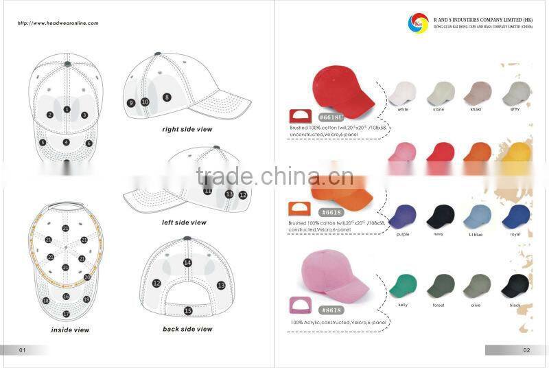 golf cap,high quality cotton golf cap,