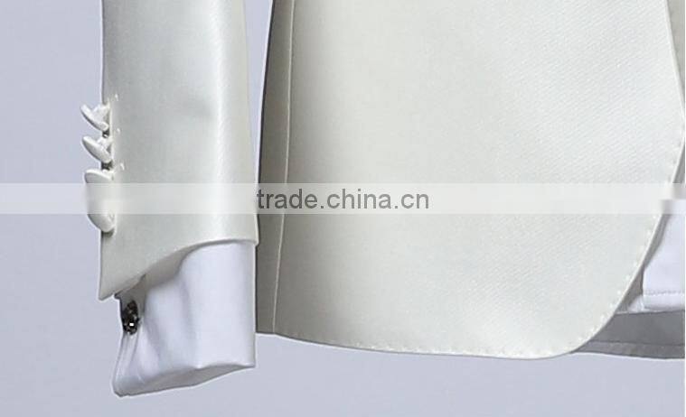 2016 Gentleman Style Custom Made Men Suits Tailor Suit Blazer + Pants for Wedding