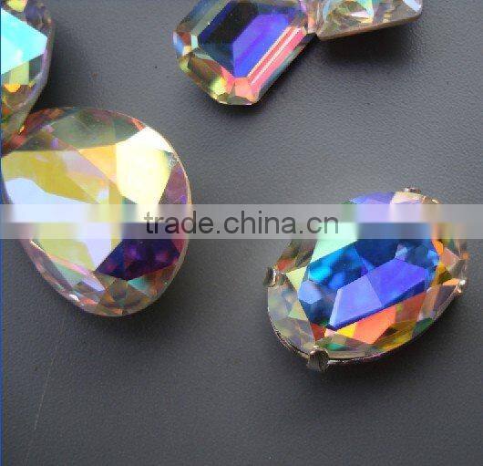 AB color crystal fancy stone