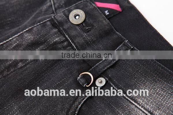 Custom Fashion Design 100% Denim Women Jeans Pants