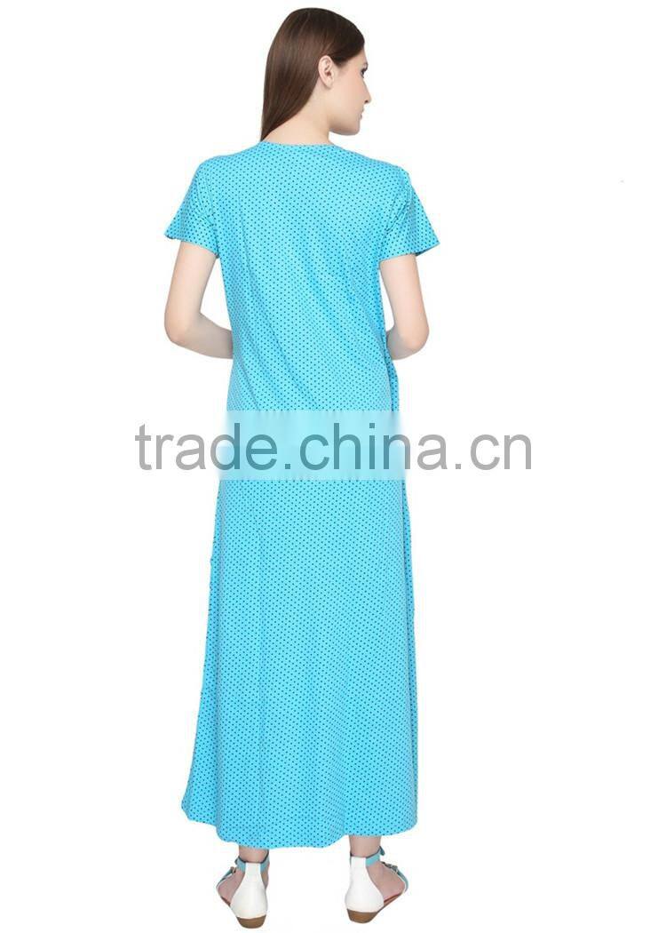 OEM service max long woven maternity dress korean style maternity dress