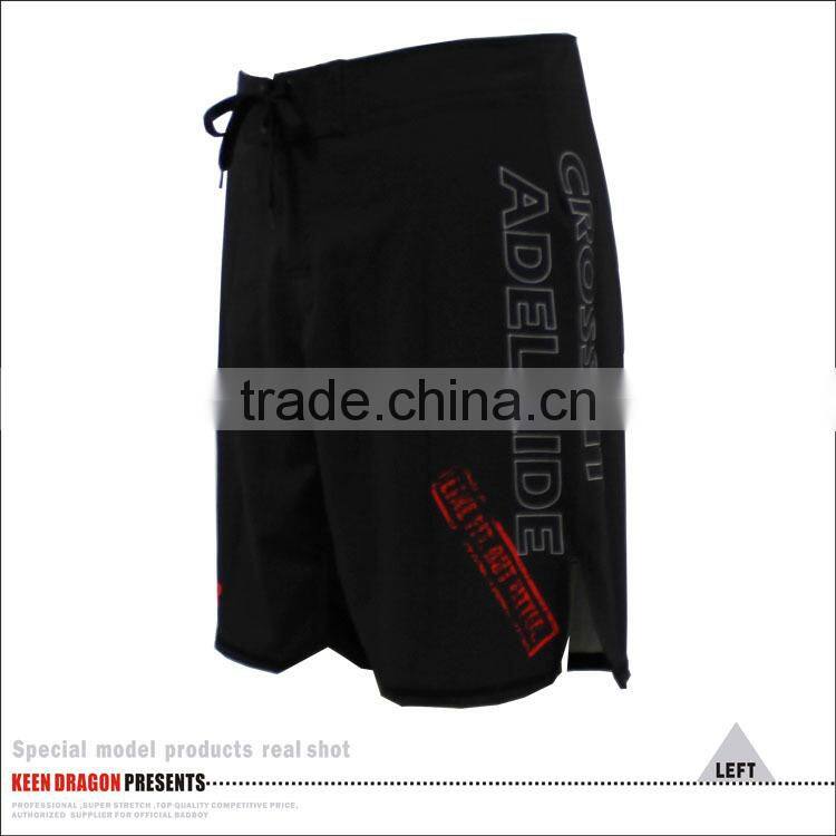 2014 New Design apparel 100% polyester printed mma fighting shorts