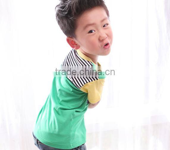 100% cotton printed short sleeve kid's t shirt o neck breathable child's t shirt