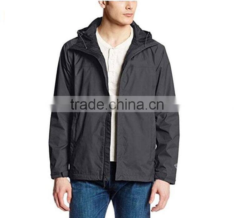 Wholesale hooded waterproof men softshell jacket