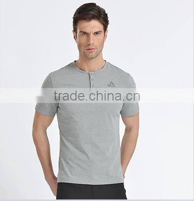 high elasticity fitness clothing blank t-shirt with soft fabric