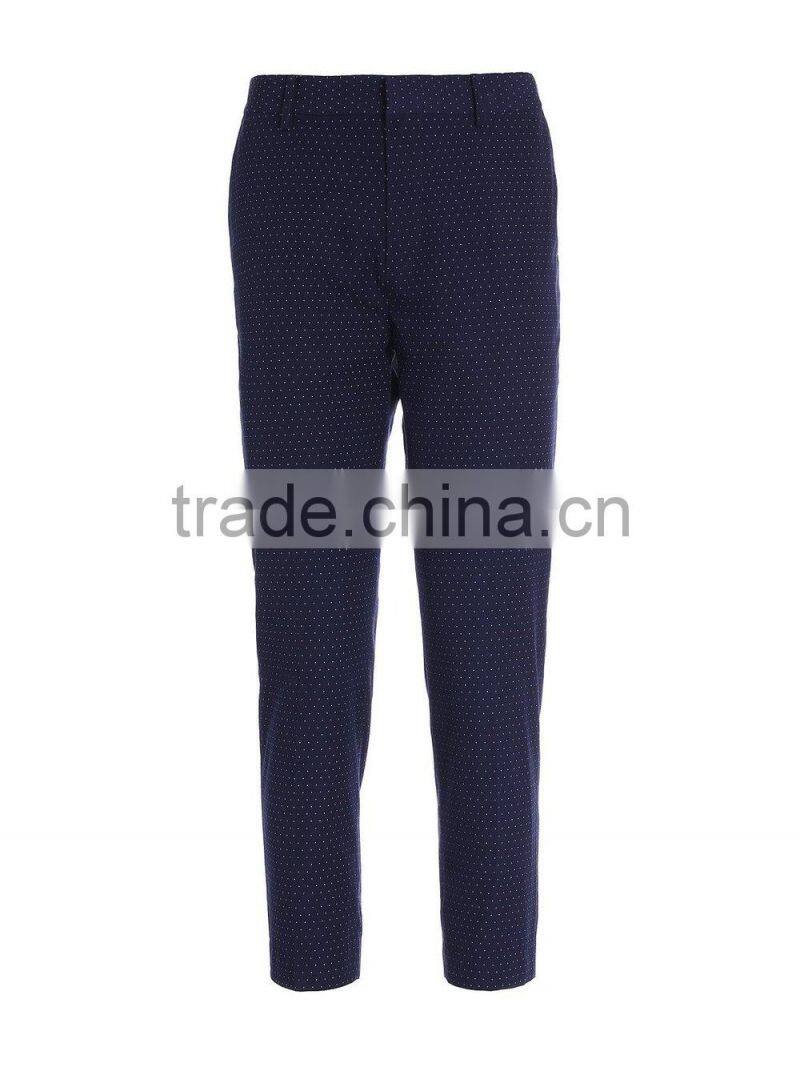 Wholesale fashion custom top quality formal western style ninth pants