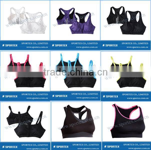 2014 Fashionable custom sports bra, Athletic bra, New arrival Ladies sexy sports bra