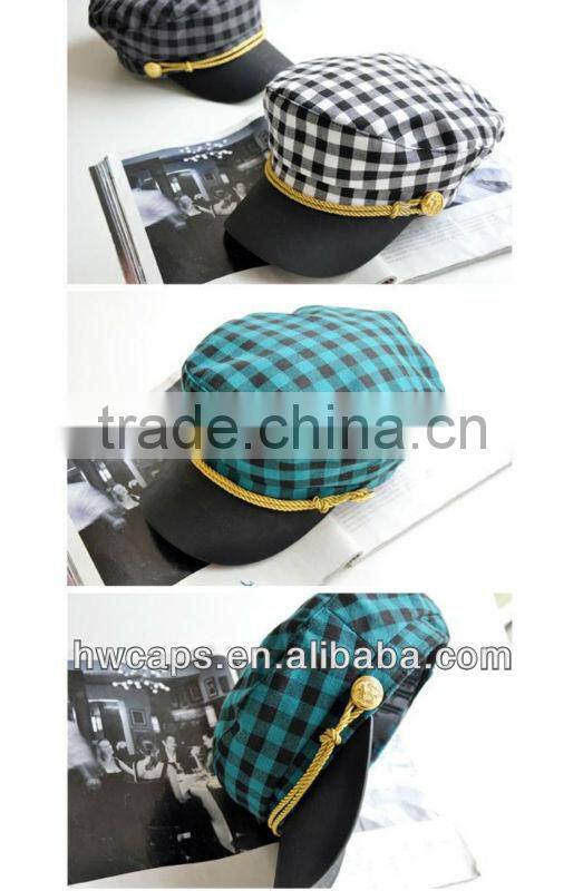 2013 new arrival fashion design military cap