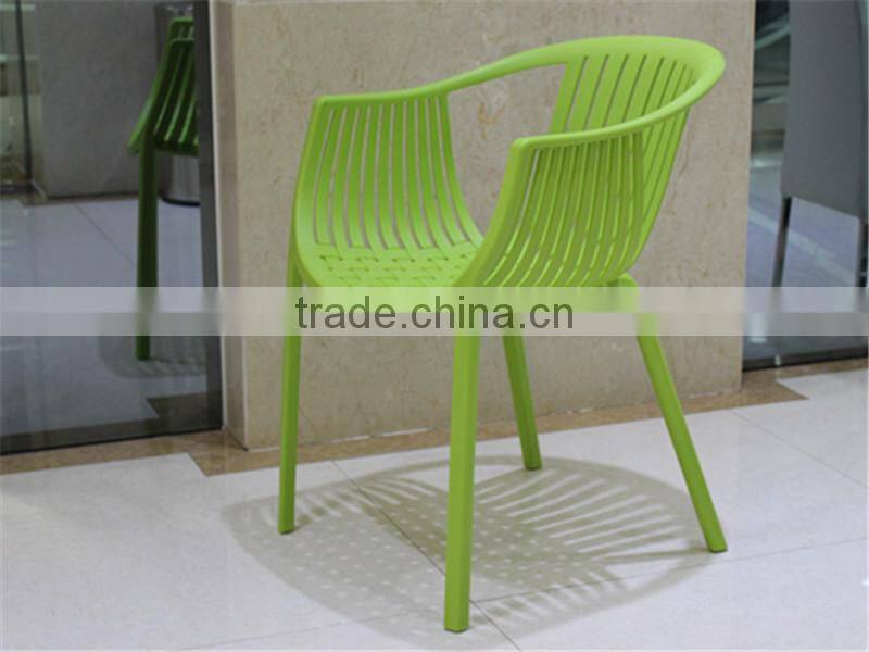 High quality furniture cheap stacking plastic garden chairs for coffee chairs