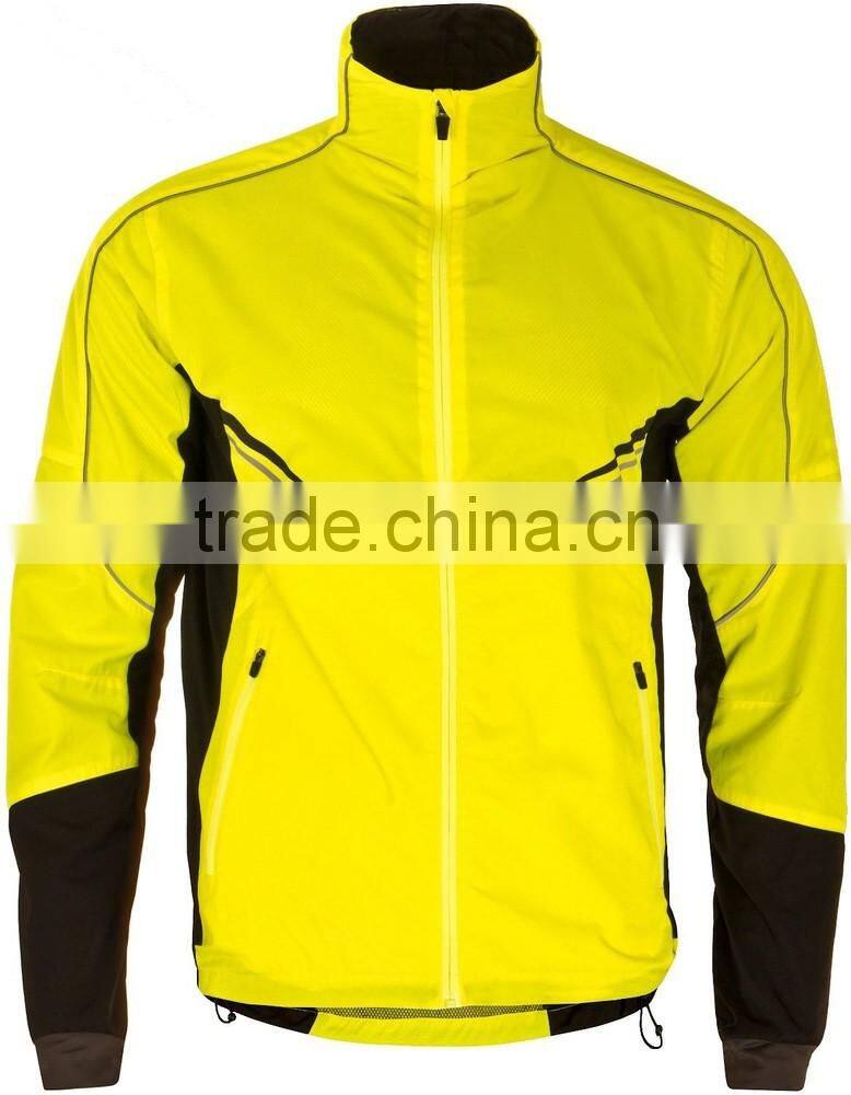 2016 latest design mens waterproof windstopper cycle jacket