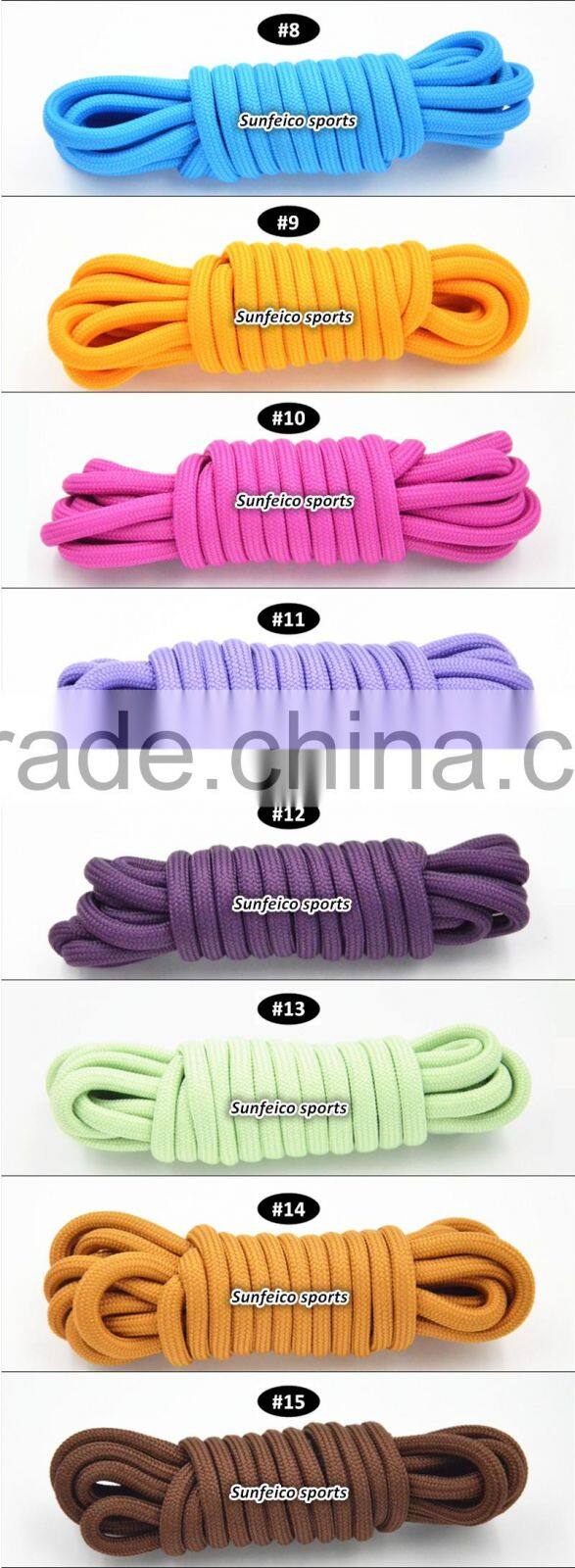 Dark Grey Polyester Yeezy Rope Laces For Runners - Plain Rope Laces Amazon Supplier - Elegant Lace for Ladies