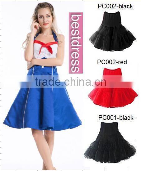 Bestdress pettiskirts for vintage swing dress 3 layers petticoat streach Cheap adult pettiskirts