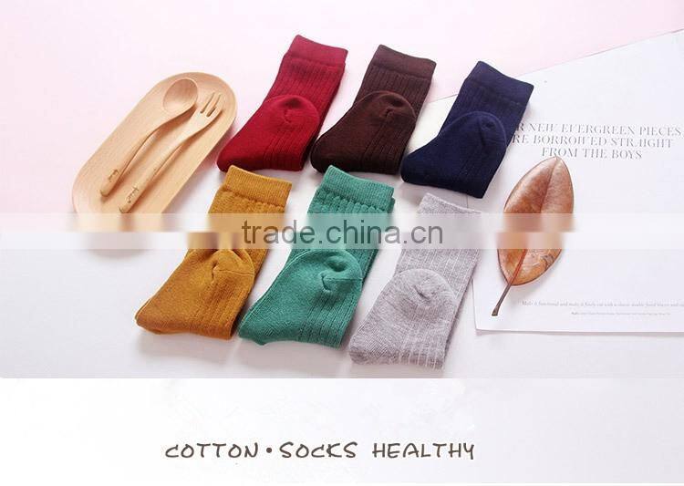 Bulk wholesale custom leggings socks newborn baby cotton long tube socks children socks