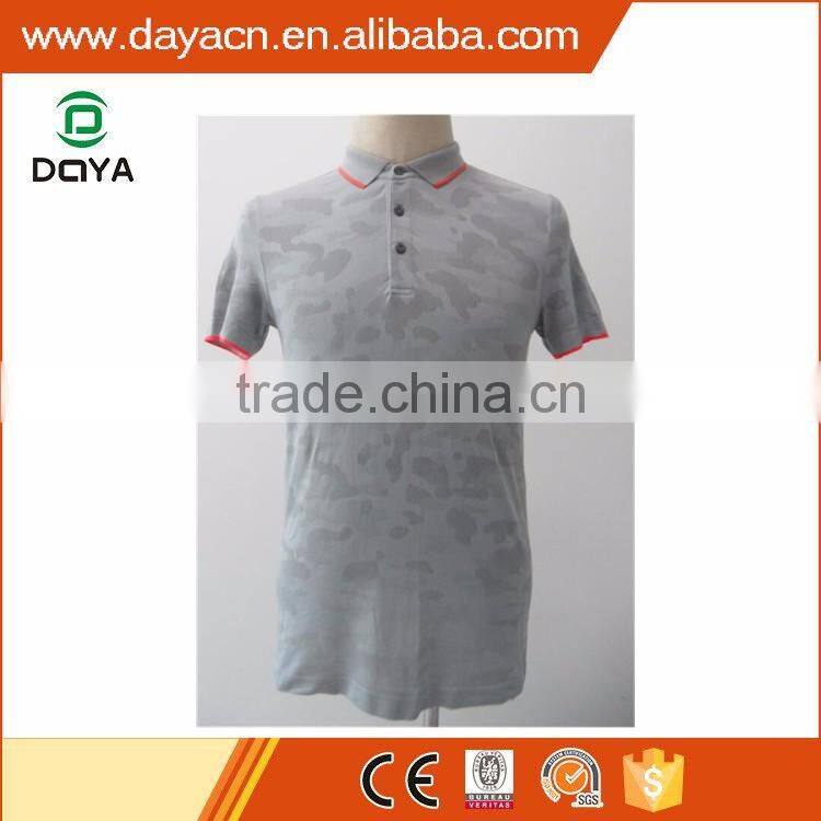 Customize jacquard Men Short Sleeve seamless T-Shirts