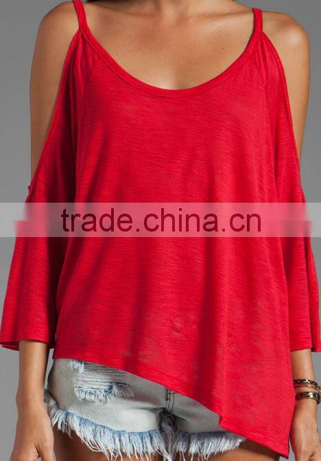 asymmetric hem trendsetter tee