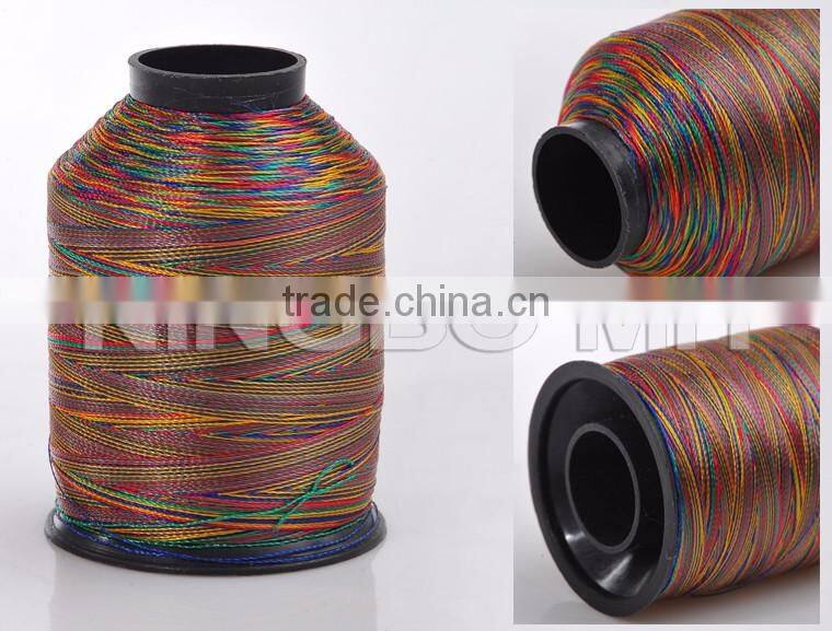 100% Polyester variegated embroidery thread floss