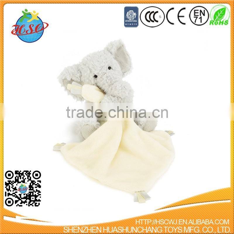 Direct Manufacturer Plush Dog Animal Saliva Towel Doudou Baby Gift