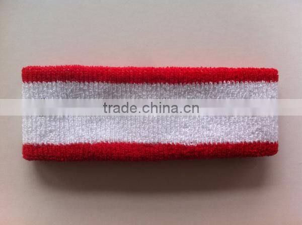 2014 Fashion Cotton Terry Sport Headband Sweat Headband