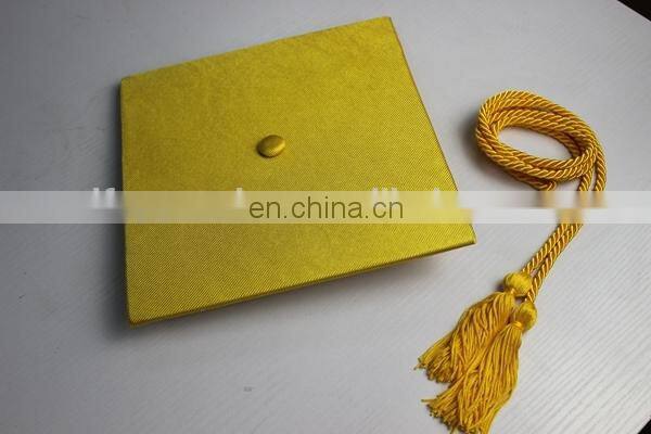 Kindergarten Gold Color Graduation Cap - Shiny Polyester