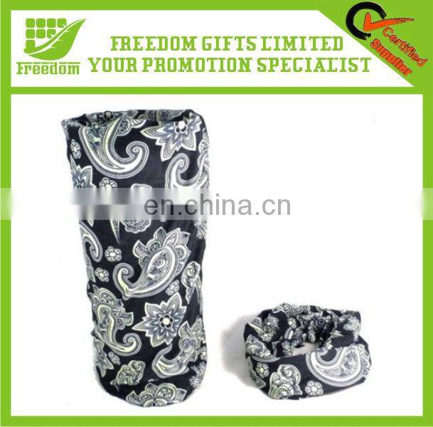 Customized Pattern Promotional Multi Functional Scarf