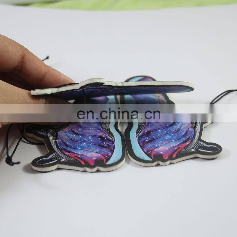 Good quanlity new arrival fragrance jersey shape paper air freshener for promotion gifts