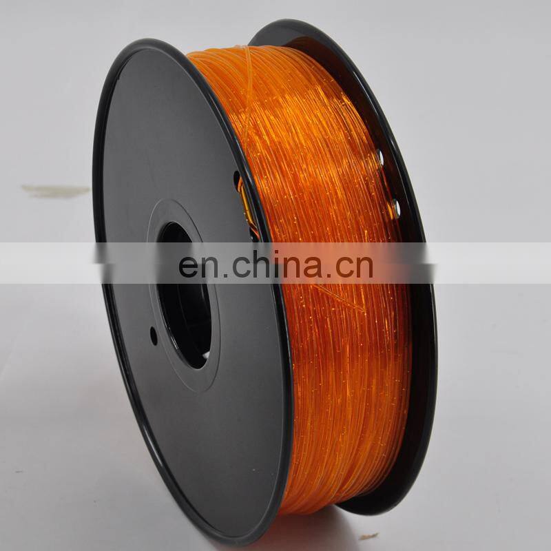 Twinkling color 1.75mm pla abs 3d printer filament PVB filament 3d printer plastic 1.75mm roll 3d printer filament abs