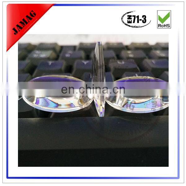 High quality 25mm biconvex lens for Google cardboard