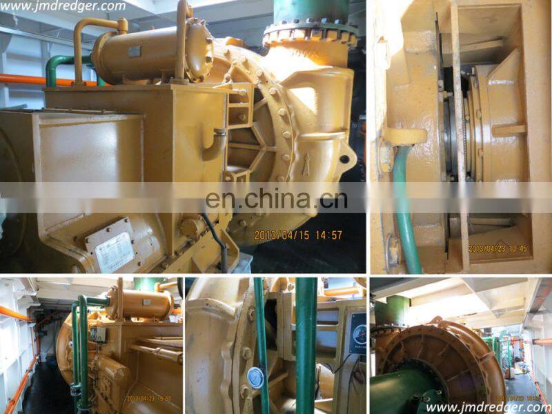 JMD500 20 inch Hydraulic cutter suction sand dredging ship machinery with spud carriage for sale