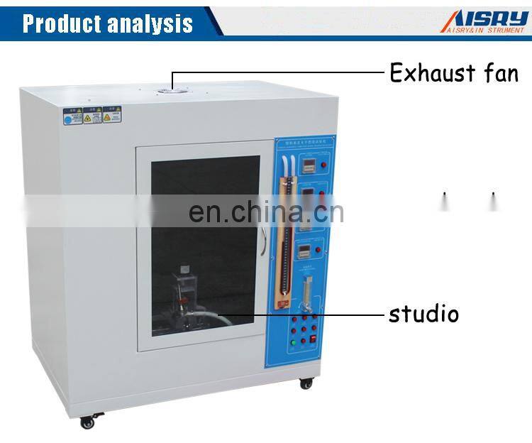 USB Cable Flammability Test Machine Flammability Testing Machine For Insulating Materials