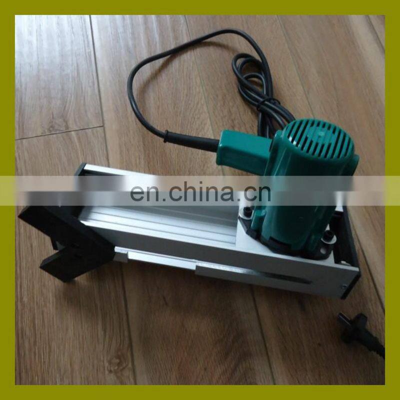 Electric portable manual corner cleaning tool for PVC UPVC window door production
