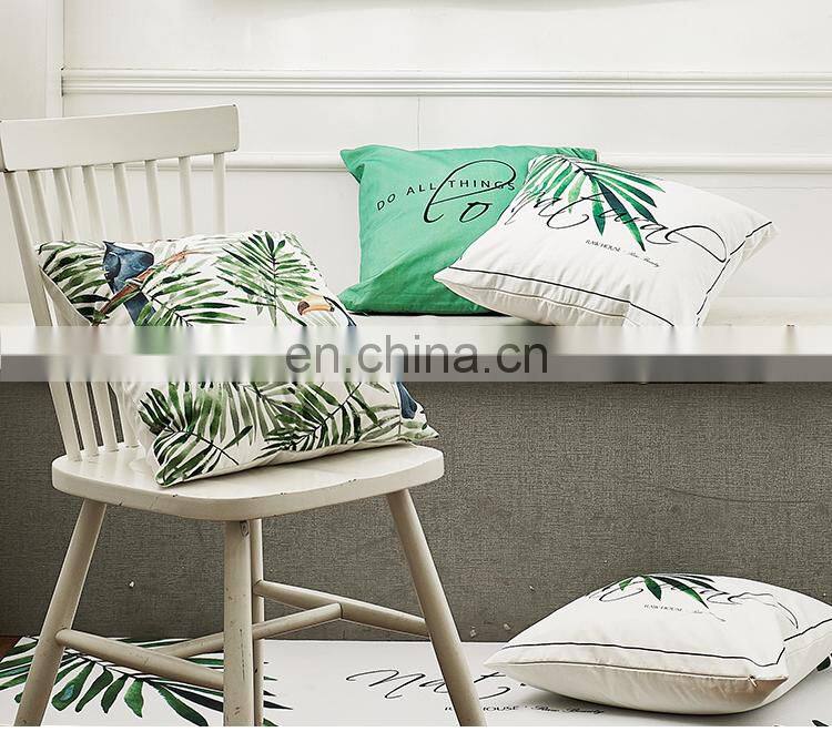 RAWHOUSE cotton canvas pillow cover 45 * 45 cm decorative cushion covers