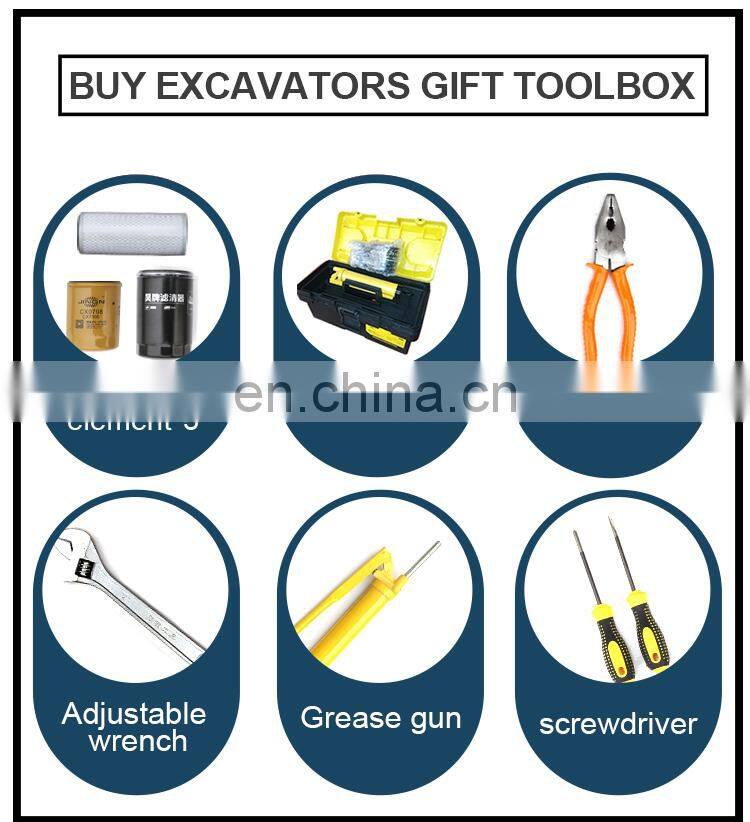 China 2019 new excavator mini excavator price list of construction equipment