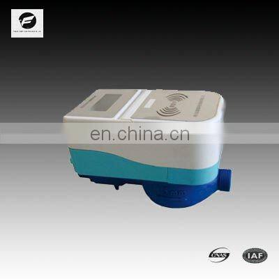 remote control water meter with wireless remote for measuring the volume of water flow