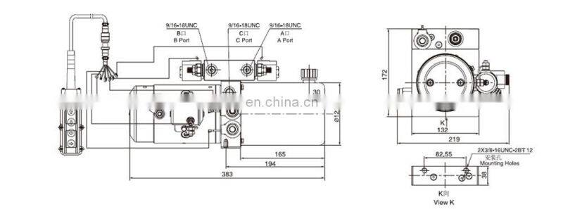 Hydraulic Power Units 15Mpa For Snow Plow