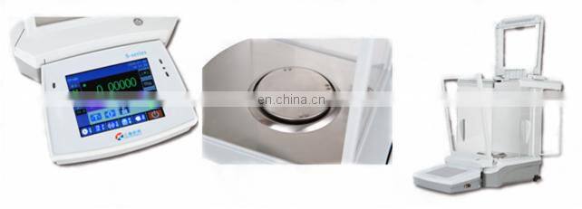 200g 0.1mg Internal Calibration Laboratory Electronic Precision Analytical Balance with Computer Interface