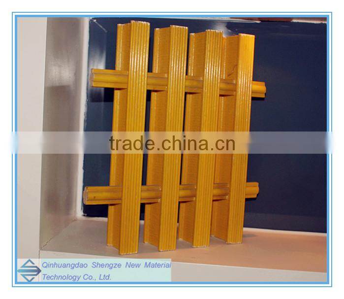 FRP grating/ pultruded grating/ fiberglass I beam conection grille