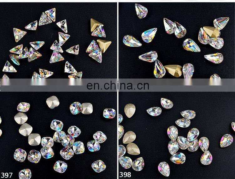 wholesales AB rhinestones with different shapes nail art decoration