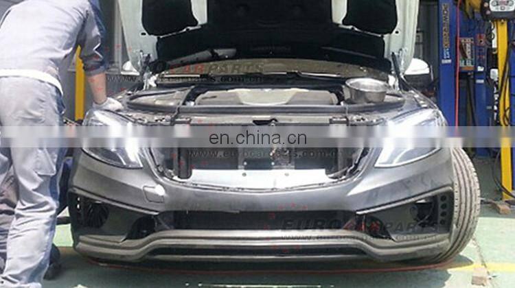 W222 WD full set fit for  S-CLASS W222 S350 S500 S550 changing into WD style W222 body kits