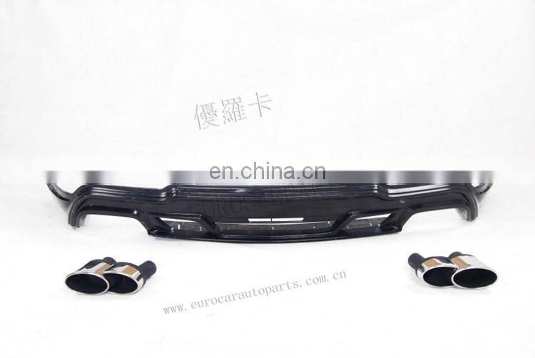 Ghibli to W style body kit 2011y~ FRP material front bumper with LED rear bumper side skirts trunk spoiler exhaust tips