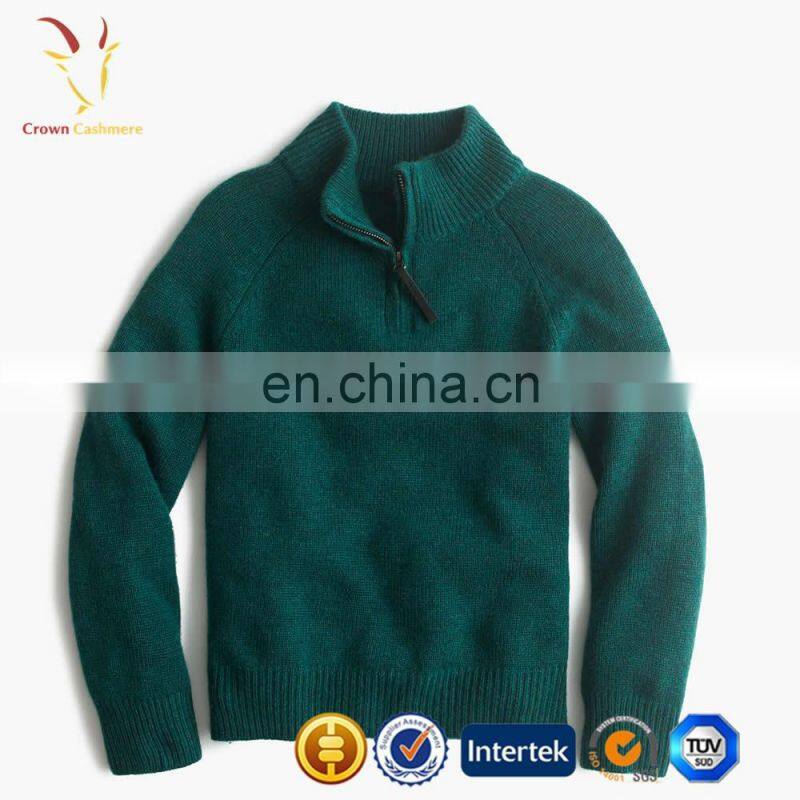 Winter Turtleneck Sweater For Kids,Boys Wool Sweater with zipper